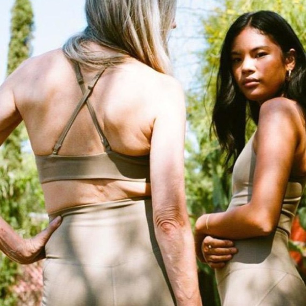 GIRLFRIEND COLLECTIVE Sand TOPANGA sports BRA Sz M